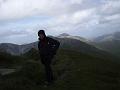 Steve enjoying Grey Corries